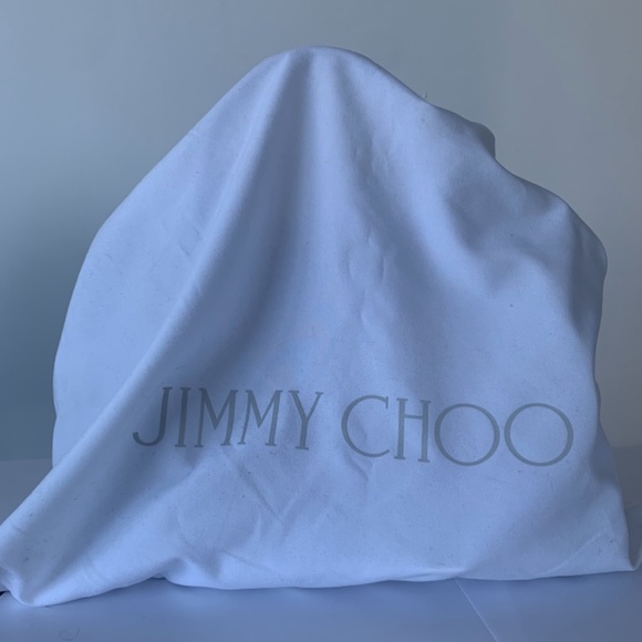 Authentic Jimmy Choo COBALT Suede Tote Bag - Picture 3 of 8